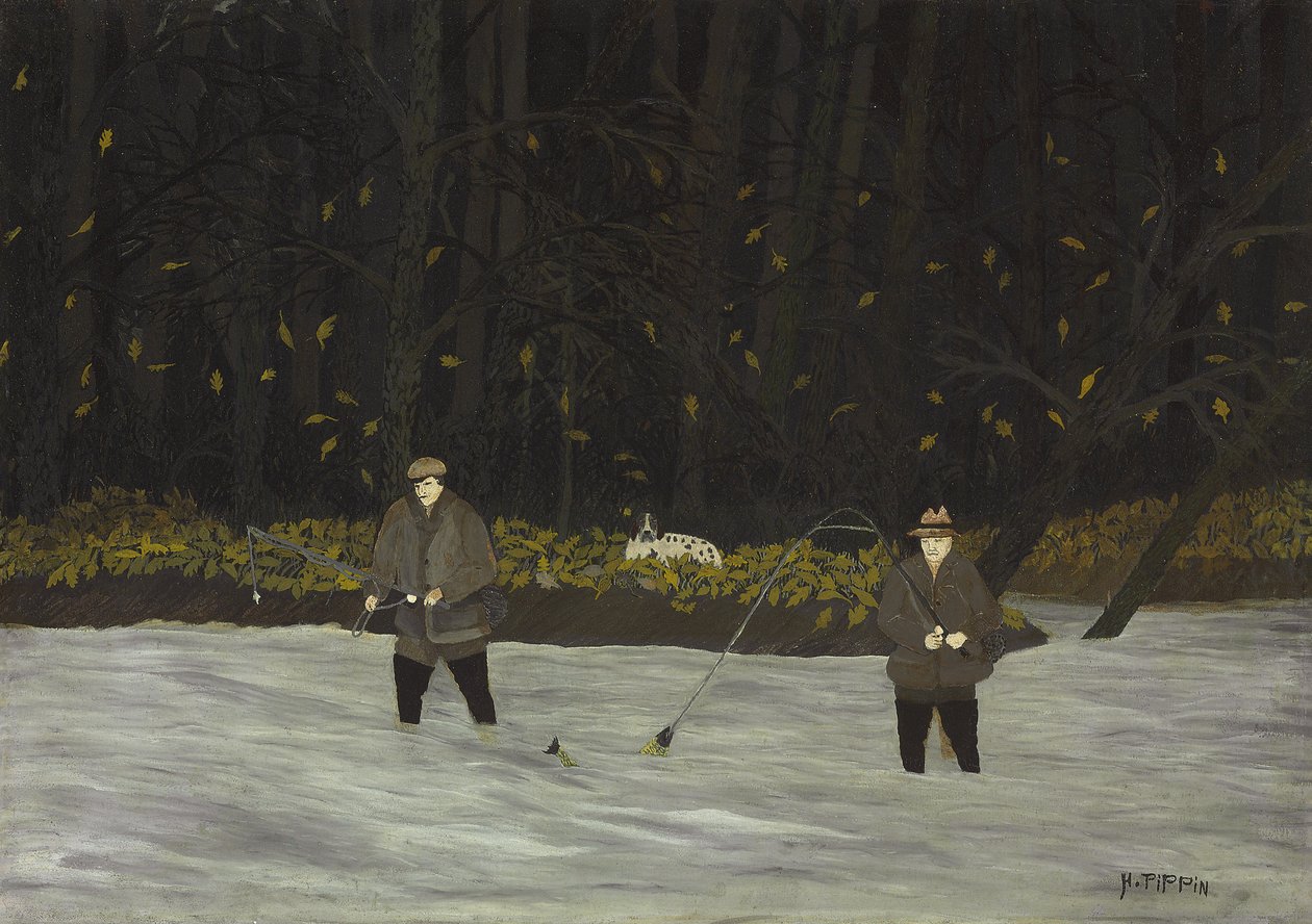 Fiske i Brandywine: Tidlig høst av Horace Pippin