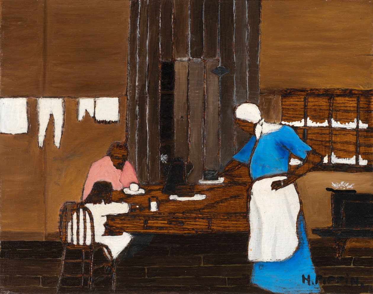 Nattverdstid av Horace Pippin