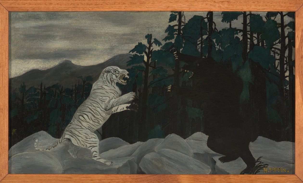 Den blå tigeren av Horace Pippin