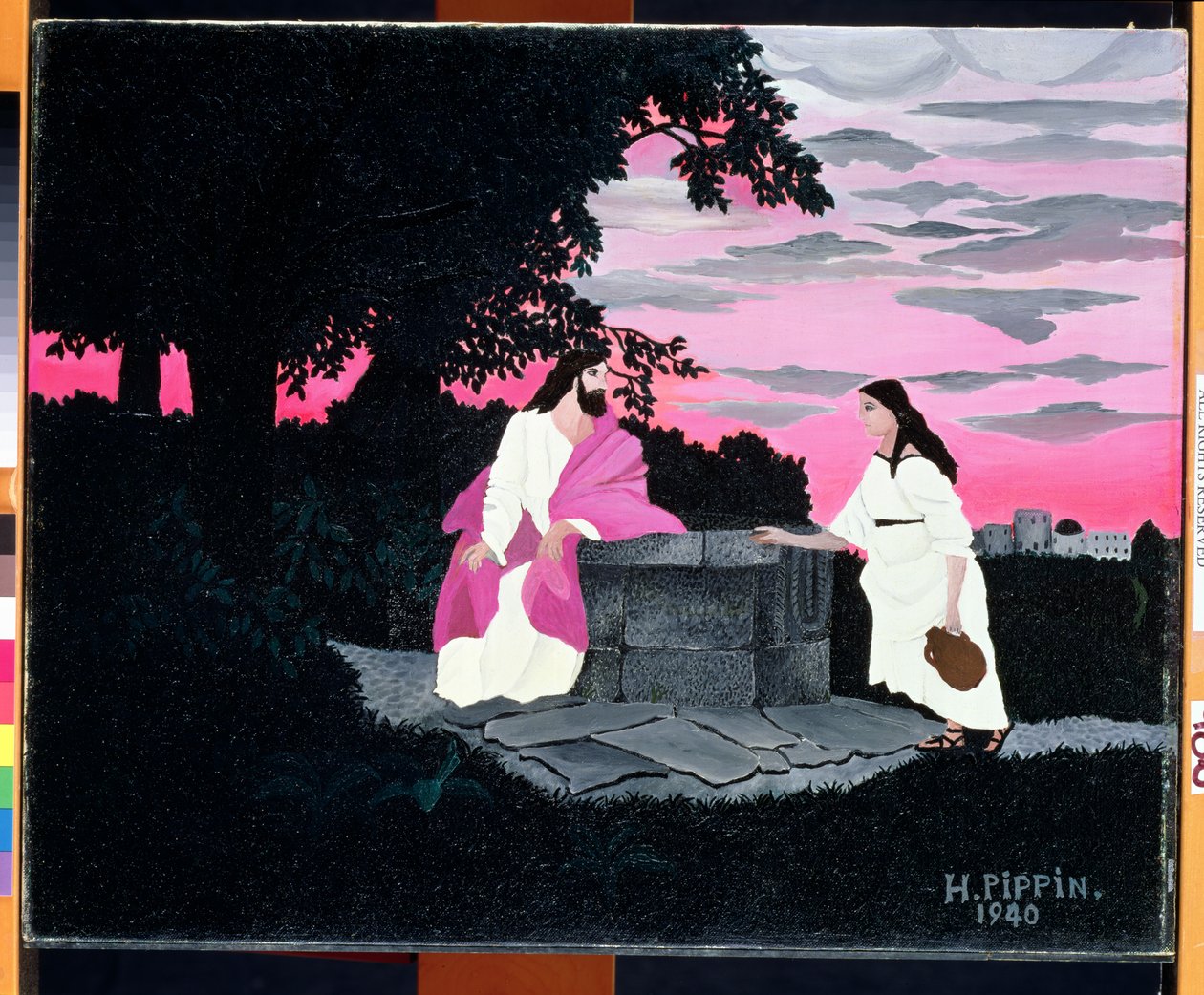 Kvinne fra Samaria av Horace Pippin