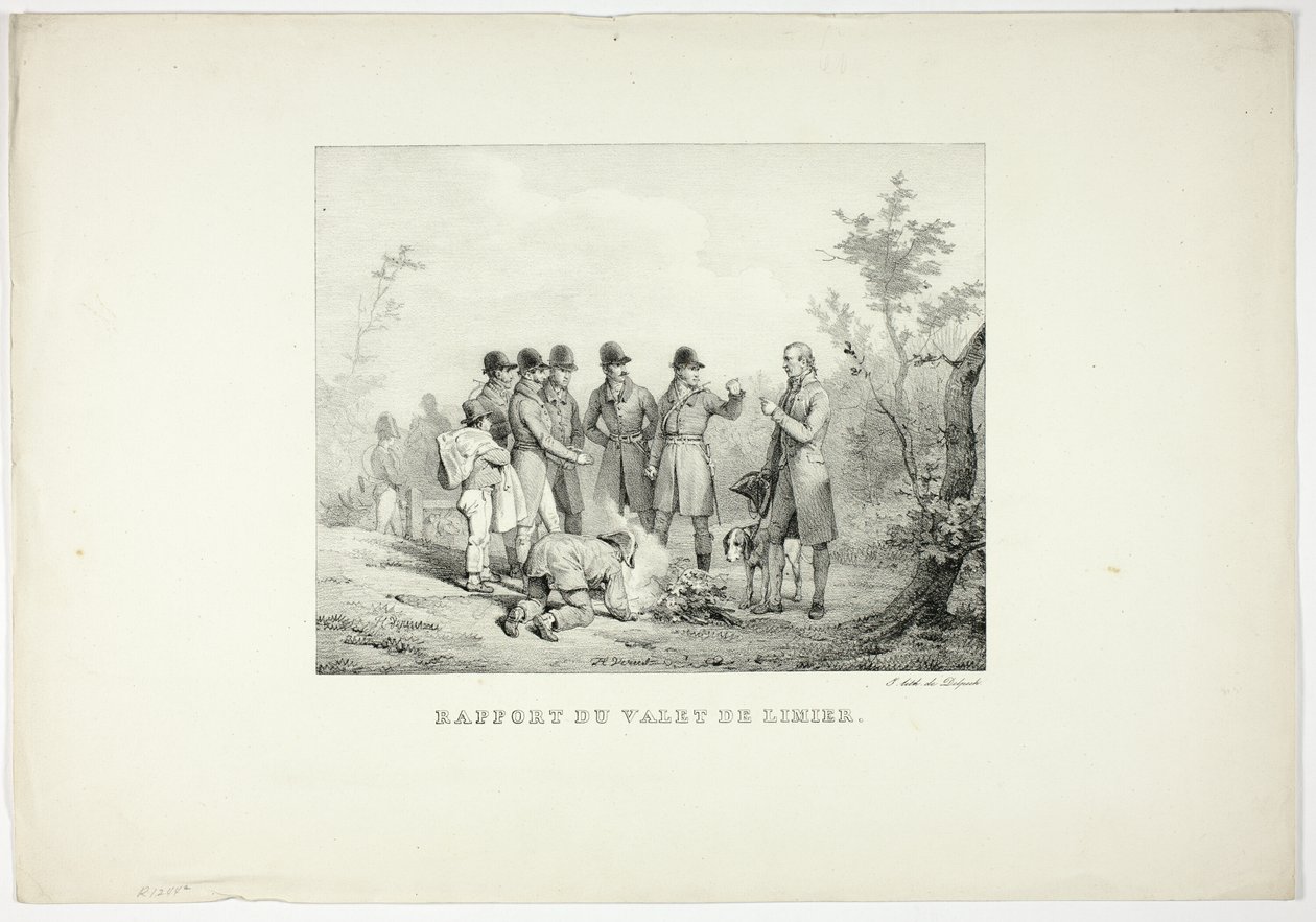 Vurdering av pisken av Emile Jean Horace Vernet