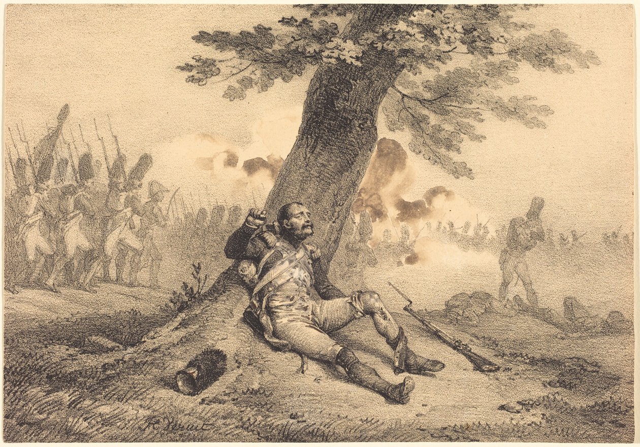 Gredin de Sort!... av Horace Vernet