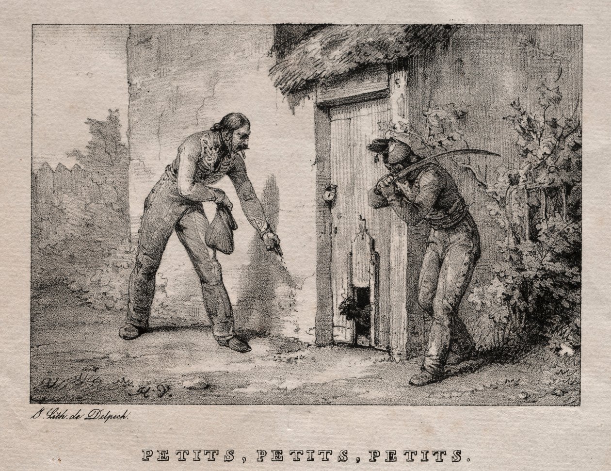 Marauders Marauders. Liten! Liten! Liten!. av Emile Jean Horace Vernet