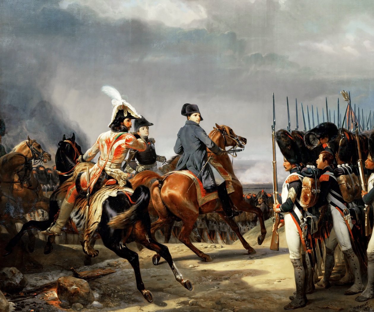 Slaget ved Jena 14. oktober 1806 av Emile Jean Horace Vernet