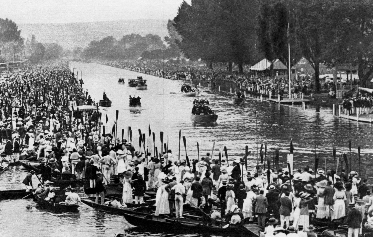 Henley Regatta, Oxfordshire, 6. juli 1912 1937 av Horace Walter Nicholls