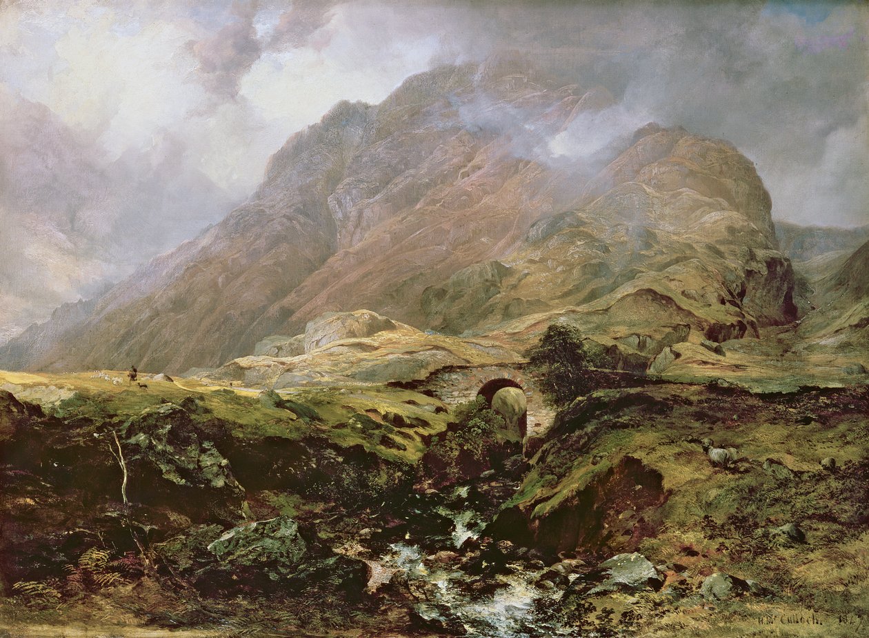 Glencoe, 1847 av Horatio McCulloch