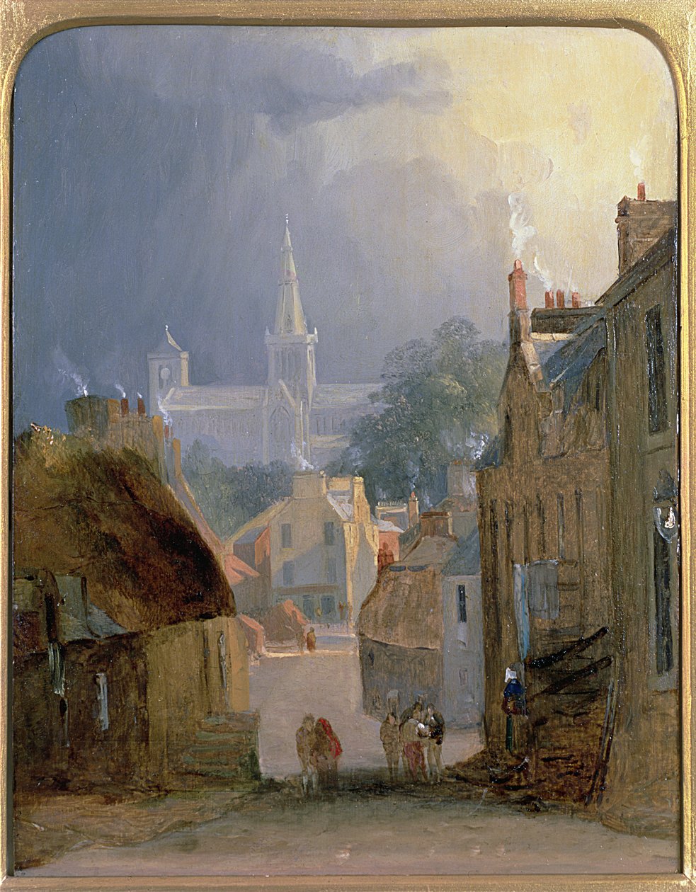 Gamle Glasgow, 1840 av Horatio McCulloch