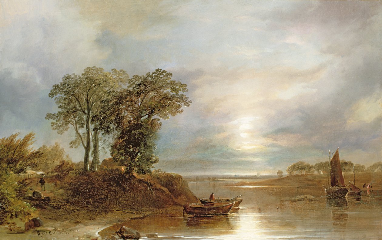 Laksenett av Horatio McCulloch