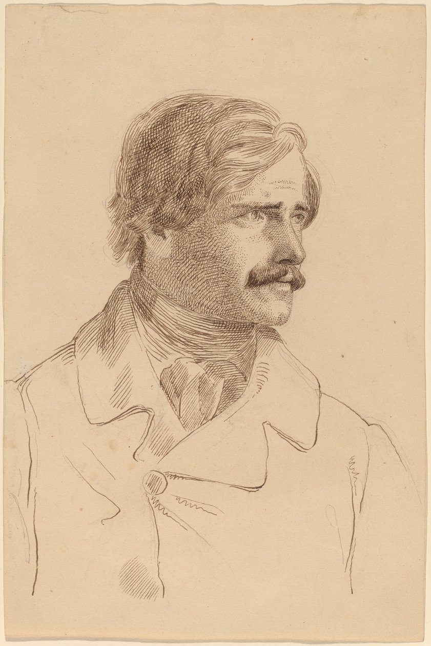 Kunstnerens bror - Richard Greenough (?) av Horatio Greenough