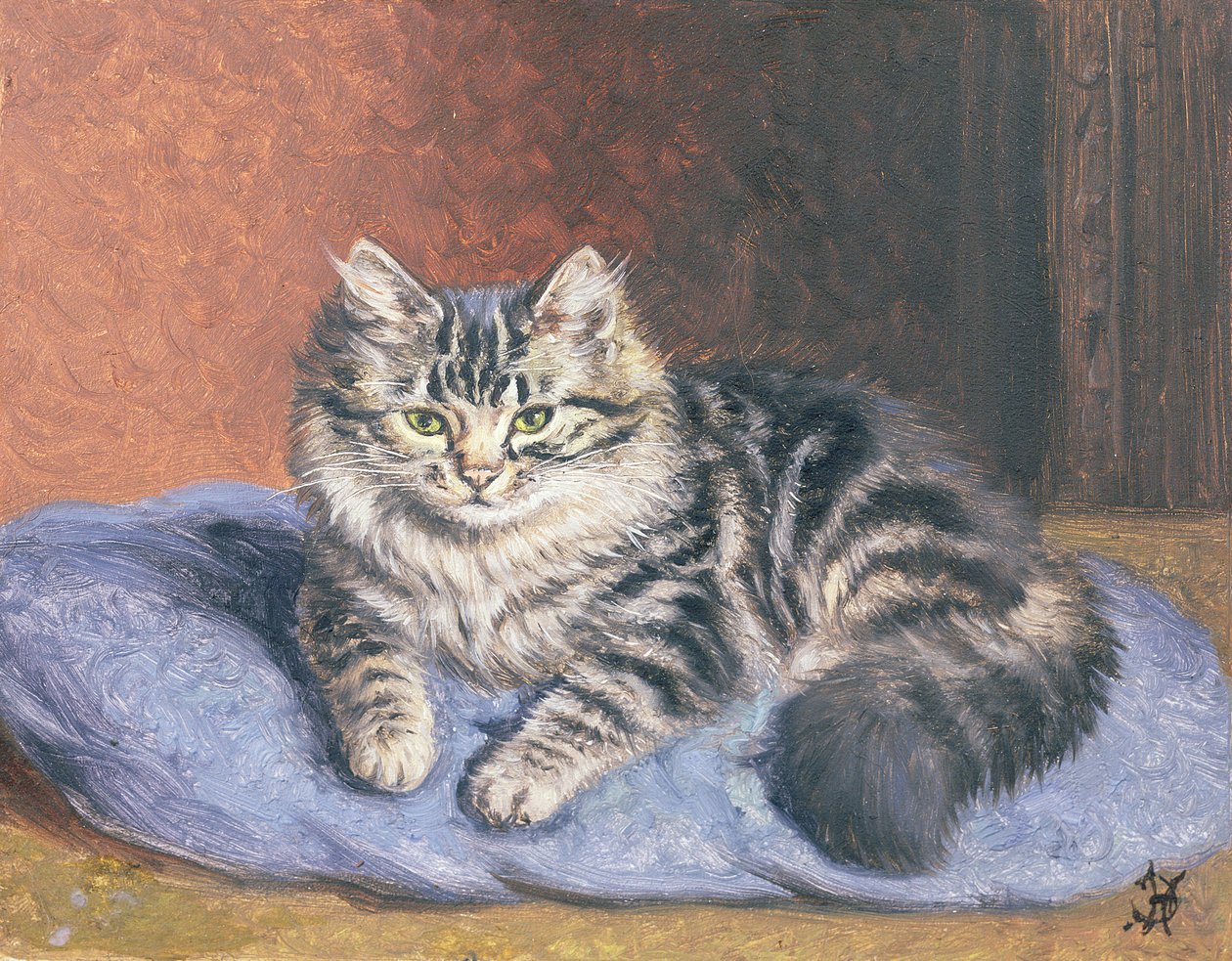 Den blå puten av Horatio Henry Couldery