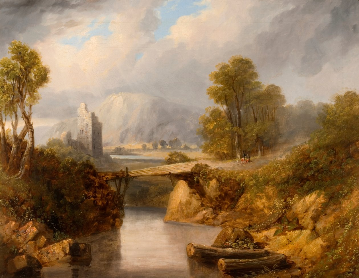 Inverlochy (olje på lerret) av Horatio McCulloch