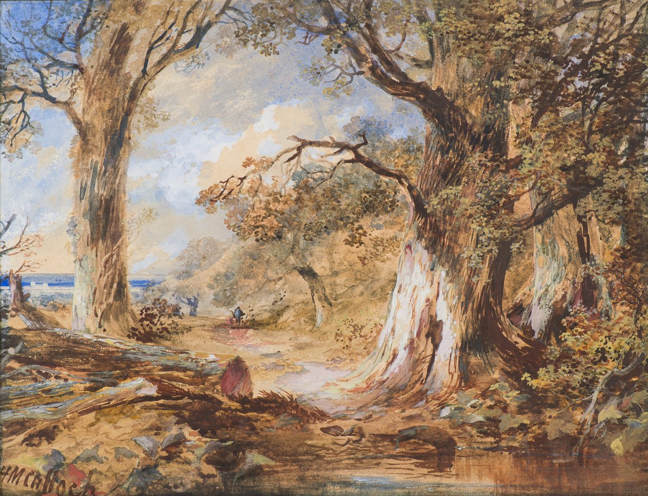 Edge of the Wood av Horatio McCulloch