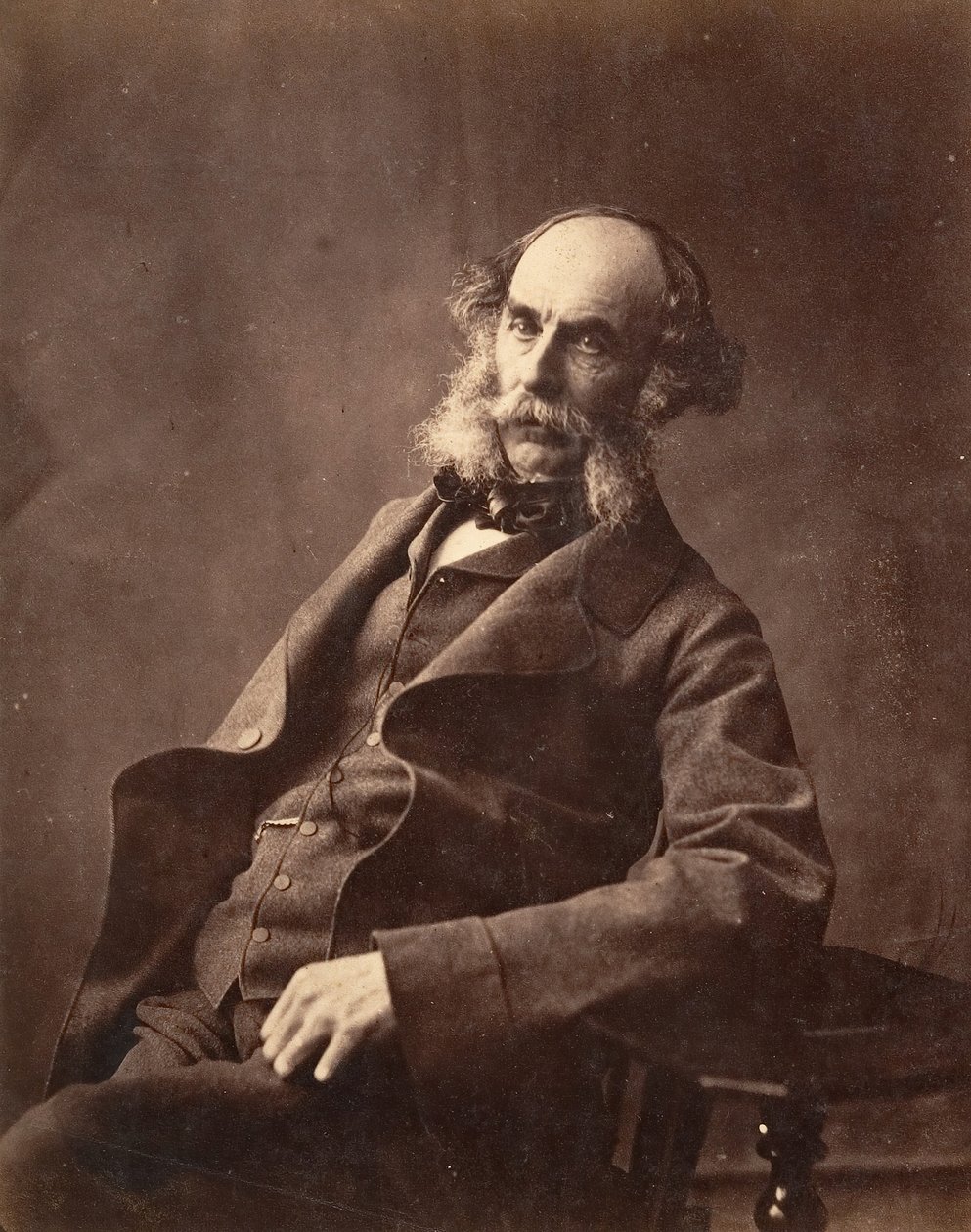 Portrett av en sittende herre, ca. 1856-59. av Horatio Ross