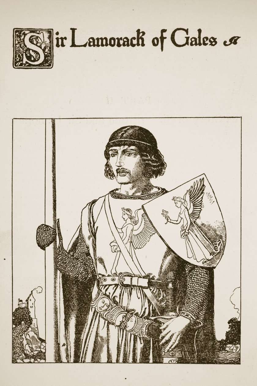 Sir Lamorack of Gales, illustrasjon fra 