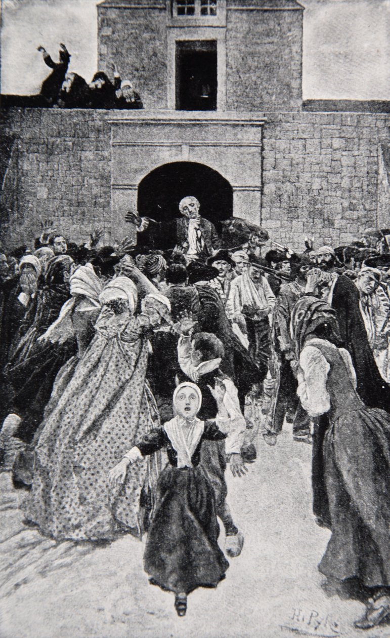 Montcalms fall av Howard Pyle