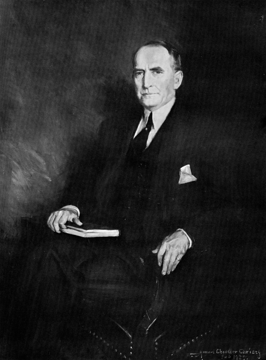 William Brockman Bankhead, speaker i Representantenes hus, c1937. av Howard Chandler Christy