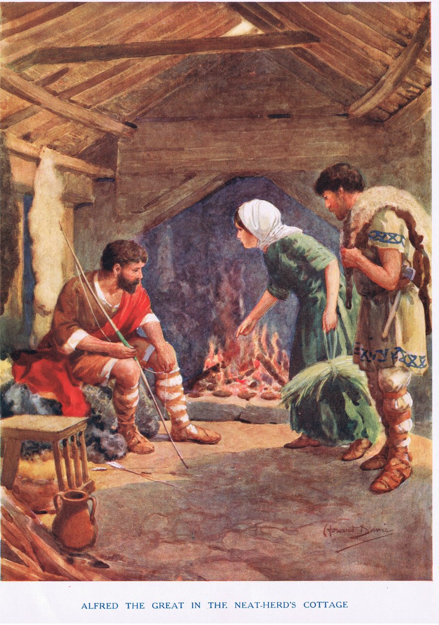Alfred the Great in the Neat-Herd