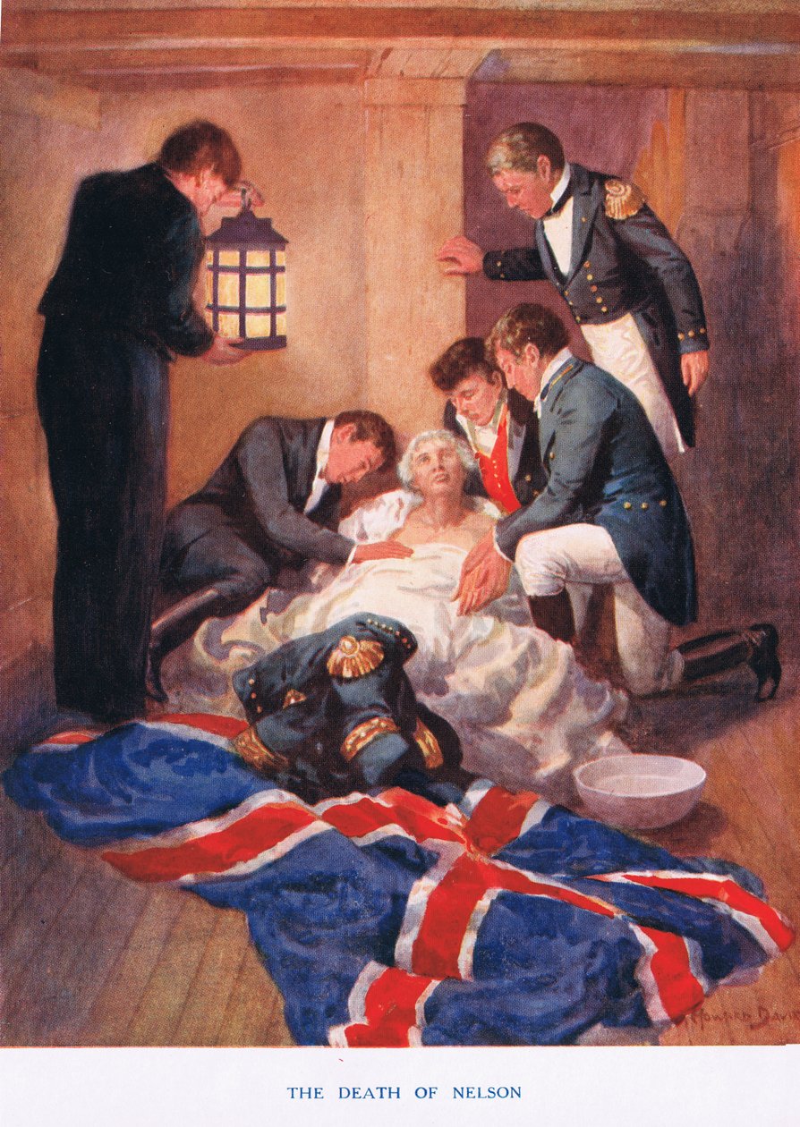Death of Nelson, illustrasjon fra 