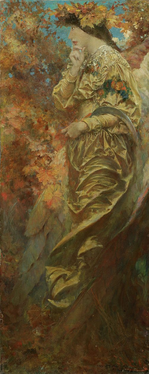 Høst, 1900 av Howard Pyle