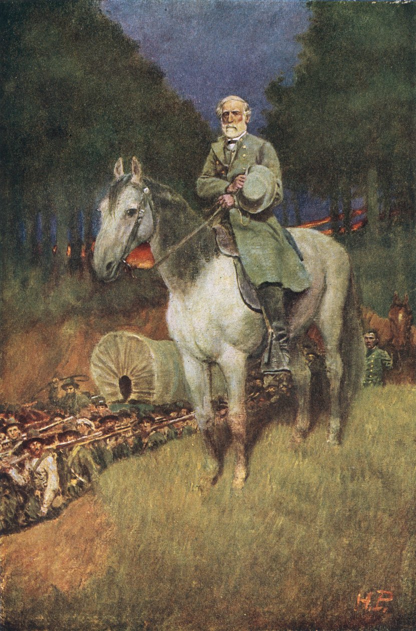 General Lee på hans berømte lader, 