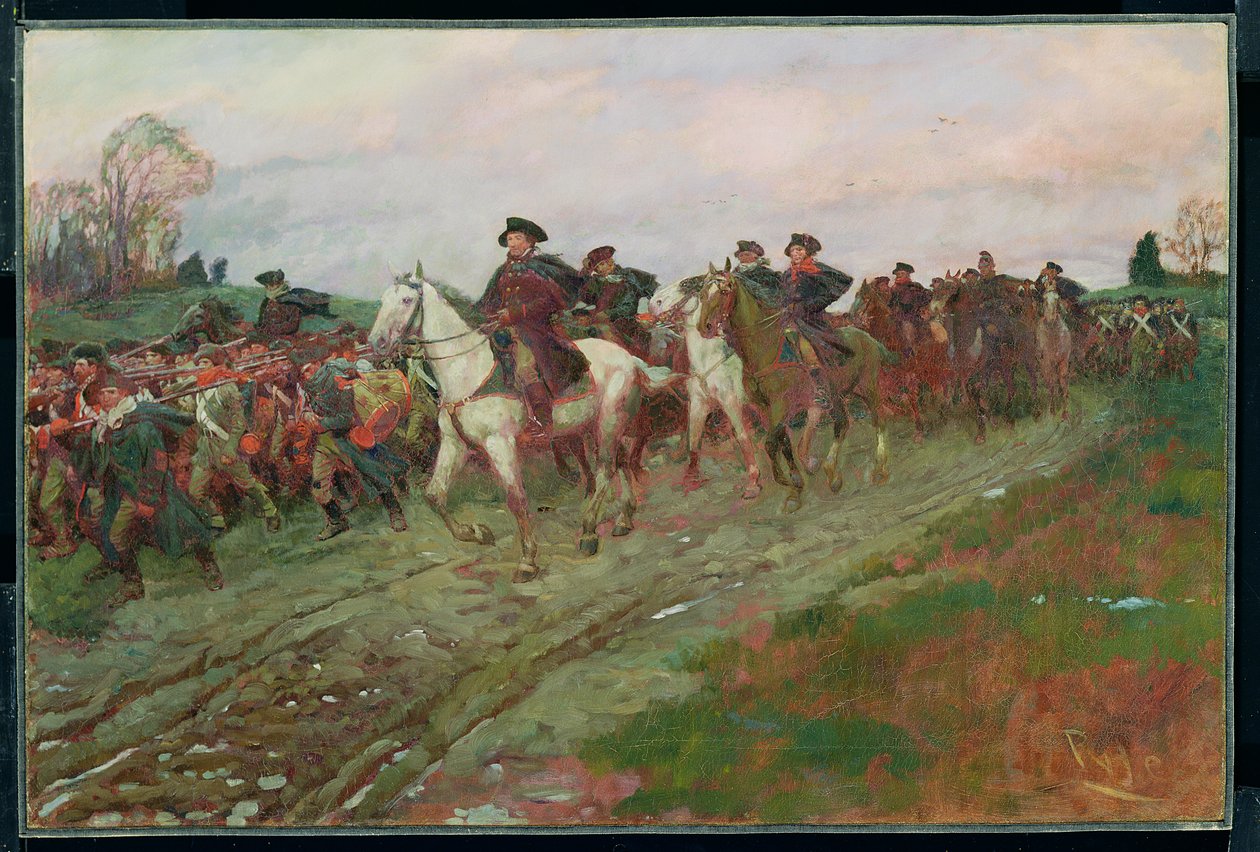 The Retreat through the Jerseys, fra 