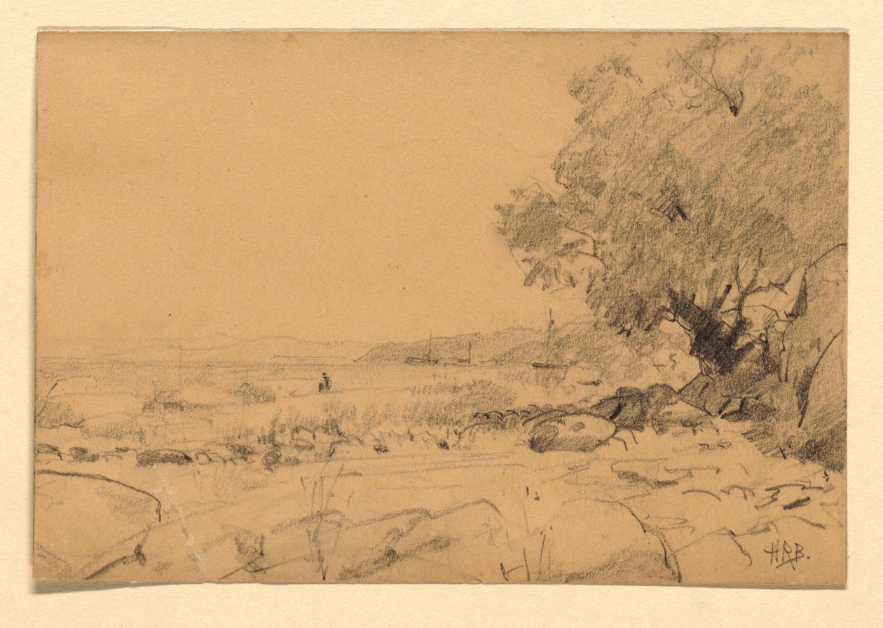 Uten navn. Landskap. av Howard Russell Butler