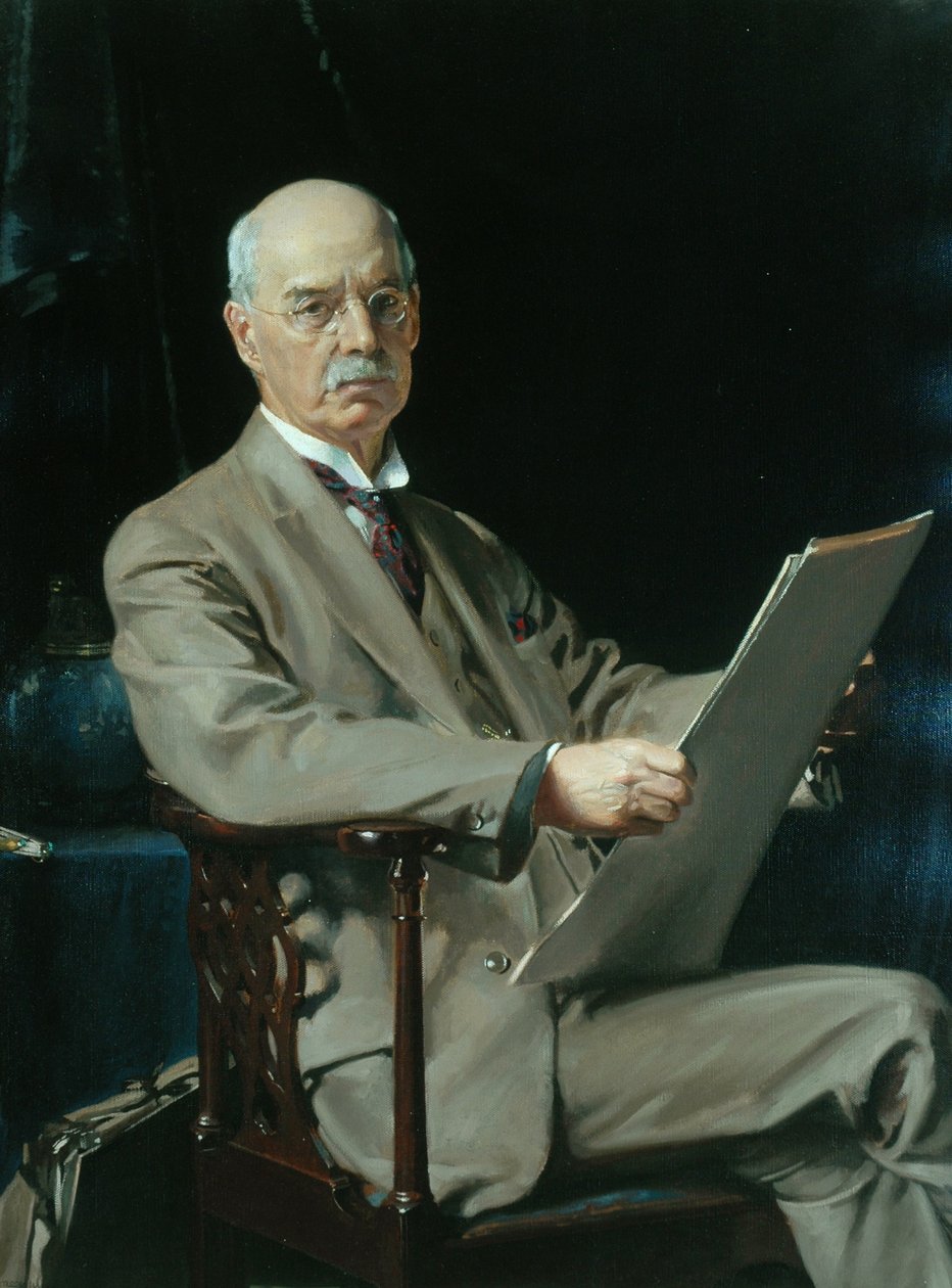 Butler Wood (olje på lerret) av Howard Somerville