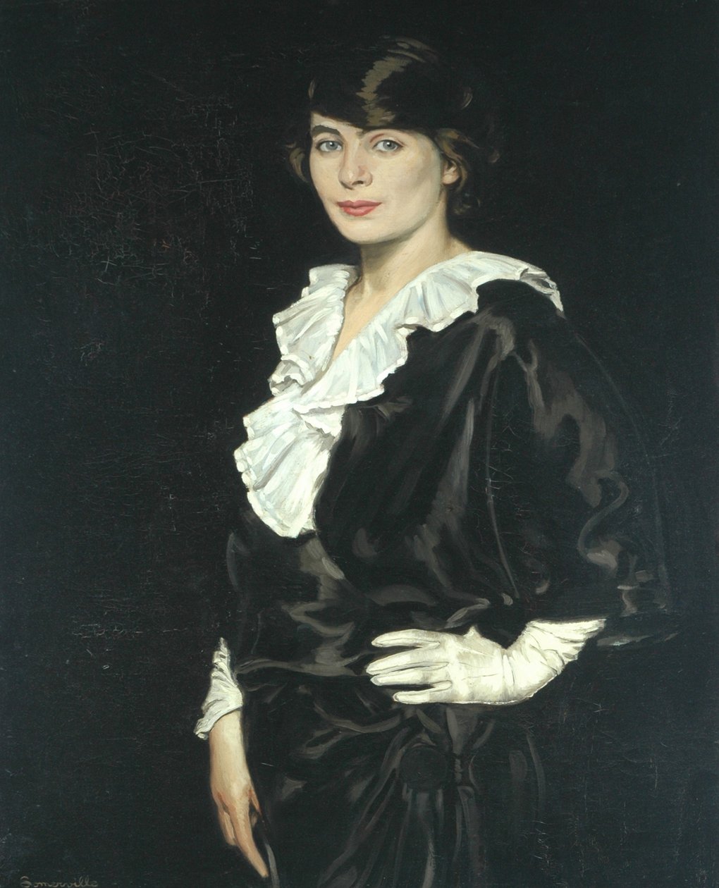 Gipsy (olje på lerret) av Howard Somerville