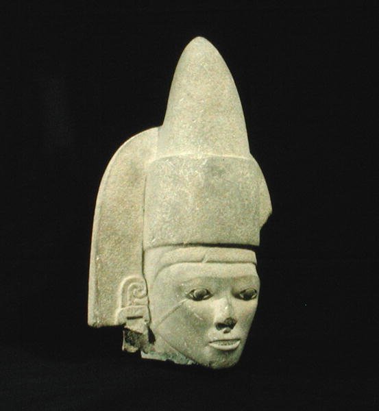 Huaxtec Head, Post Classic Period (900-1521) (stein) av Huaxtec Huaxtec
