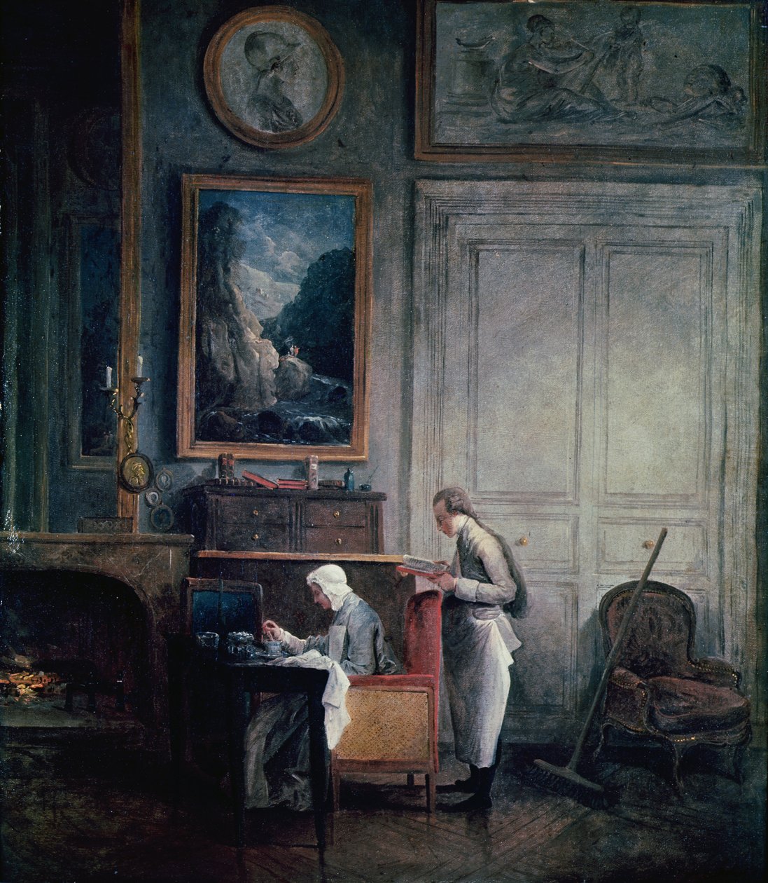 Lunsj til Madame Geoffrin av Hubert Robert