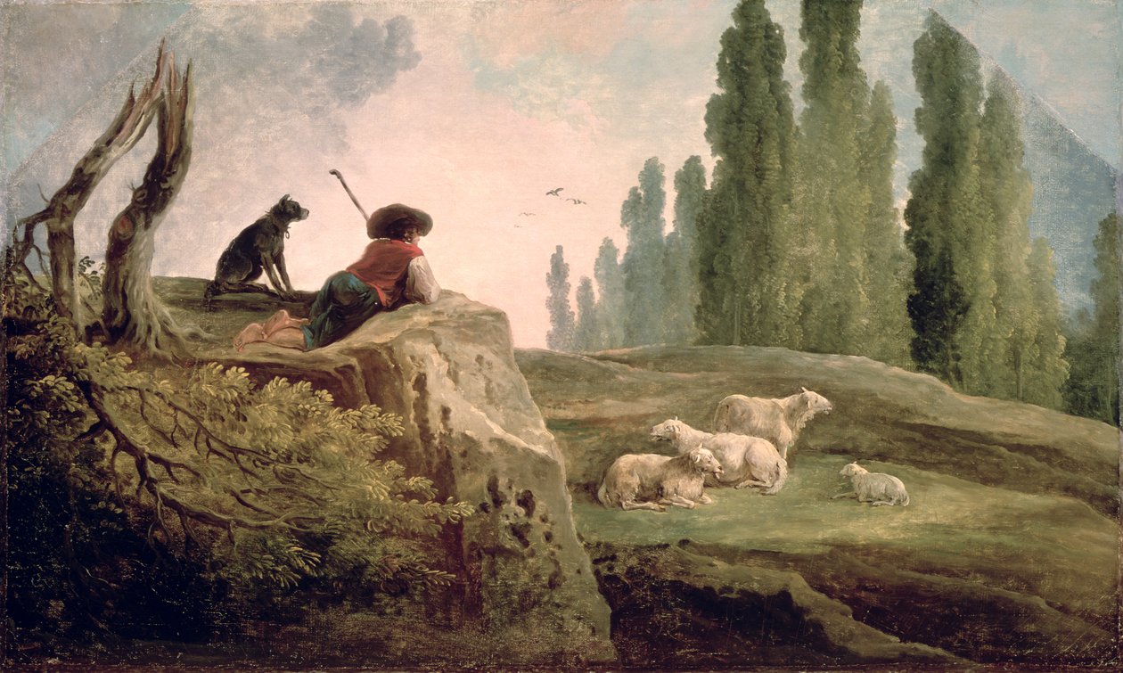 Hyrden av Hubert Robert