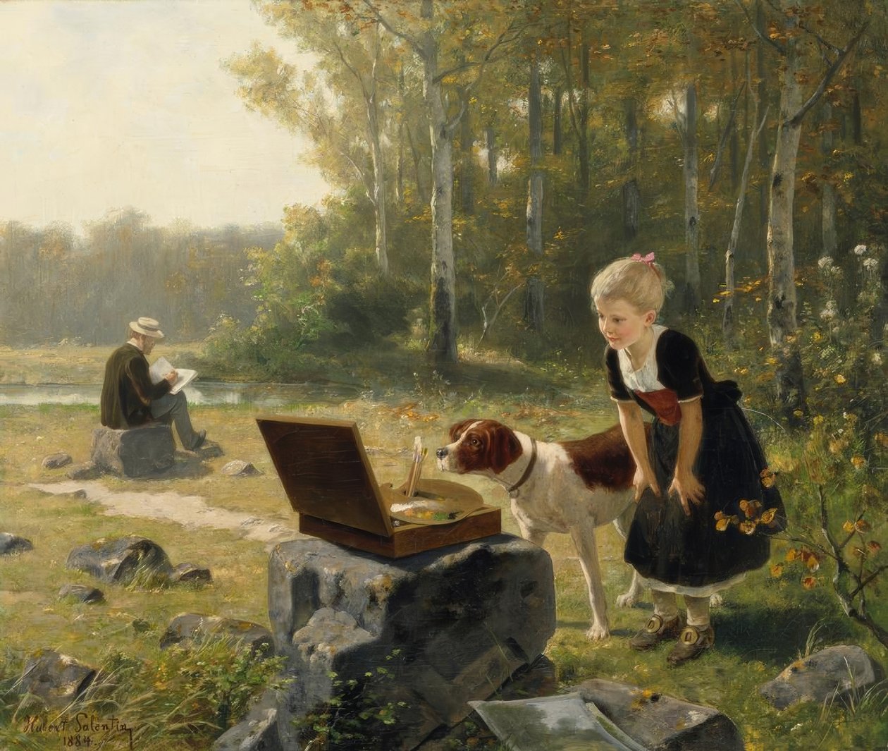 Kunstelskerne av Hubert Salentin