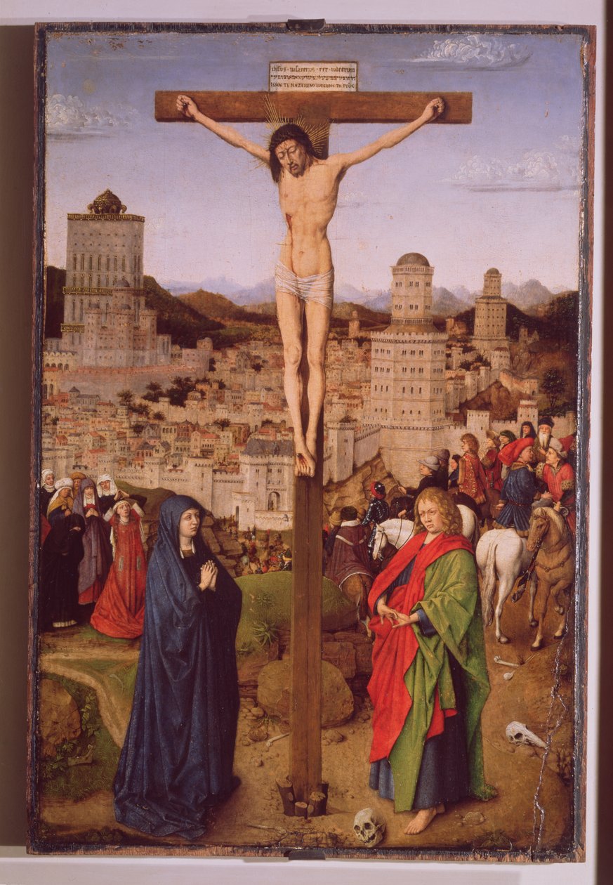 Korsfestelsen av Hubert van Eyck
