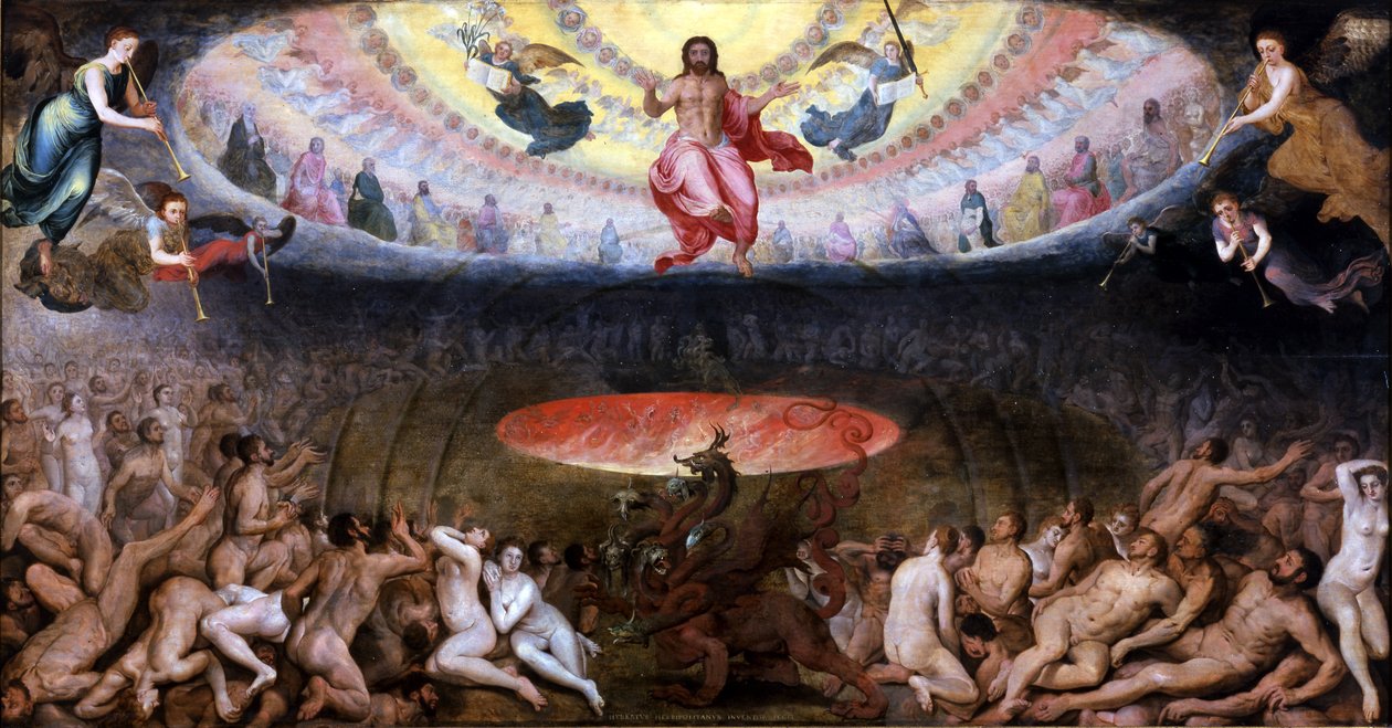 Den siste dommen av Hubert Goltzius