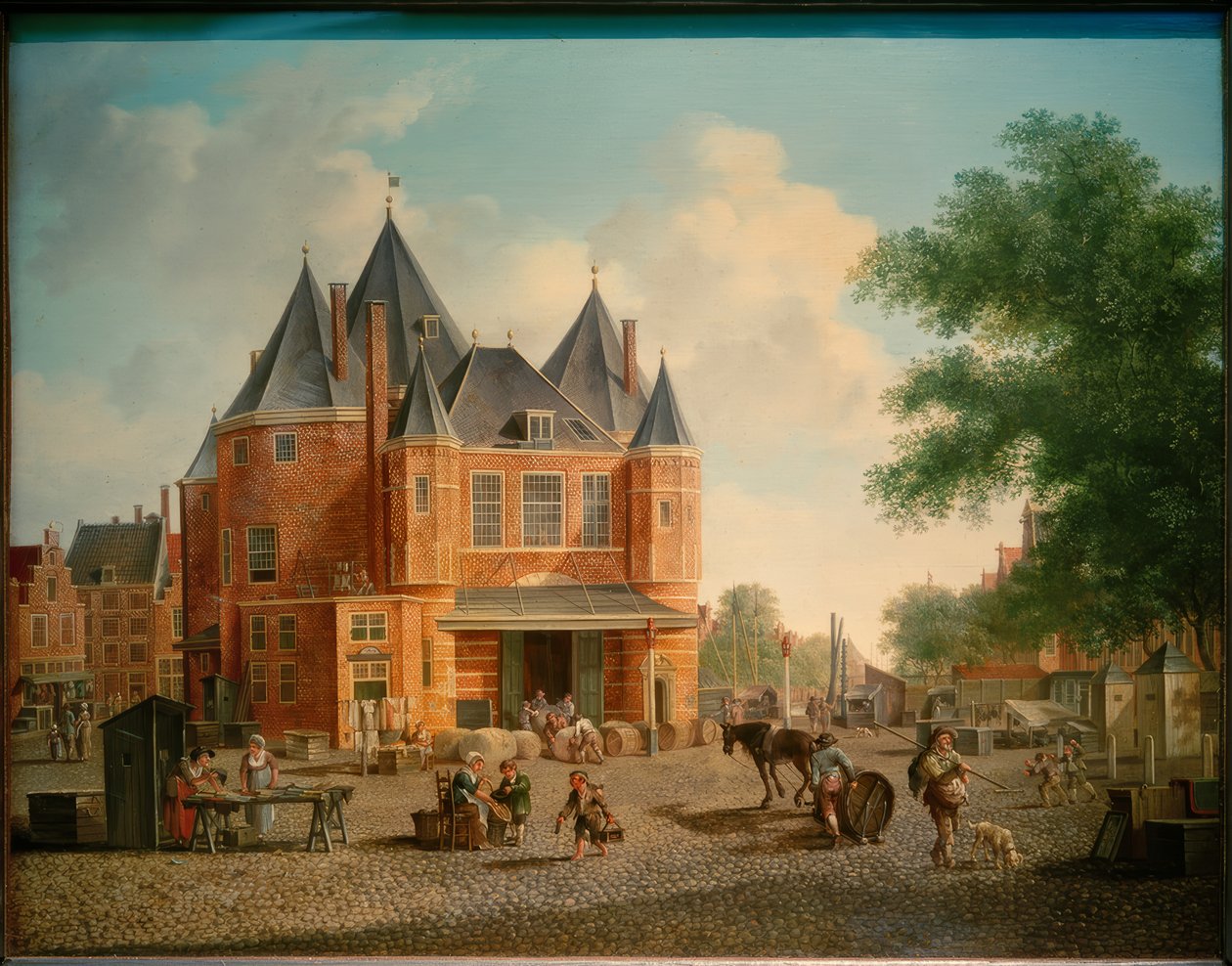 Antonius-vekten på Nieuwmarkt i Amsterdam av Hubert Pieter Schouten