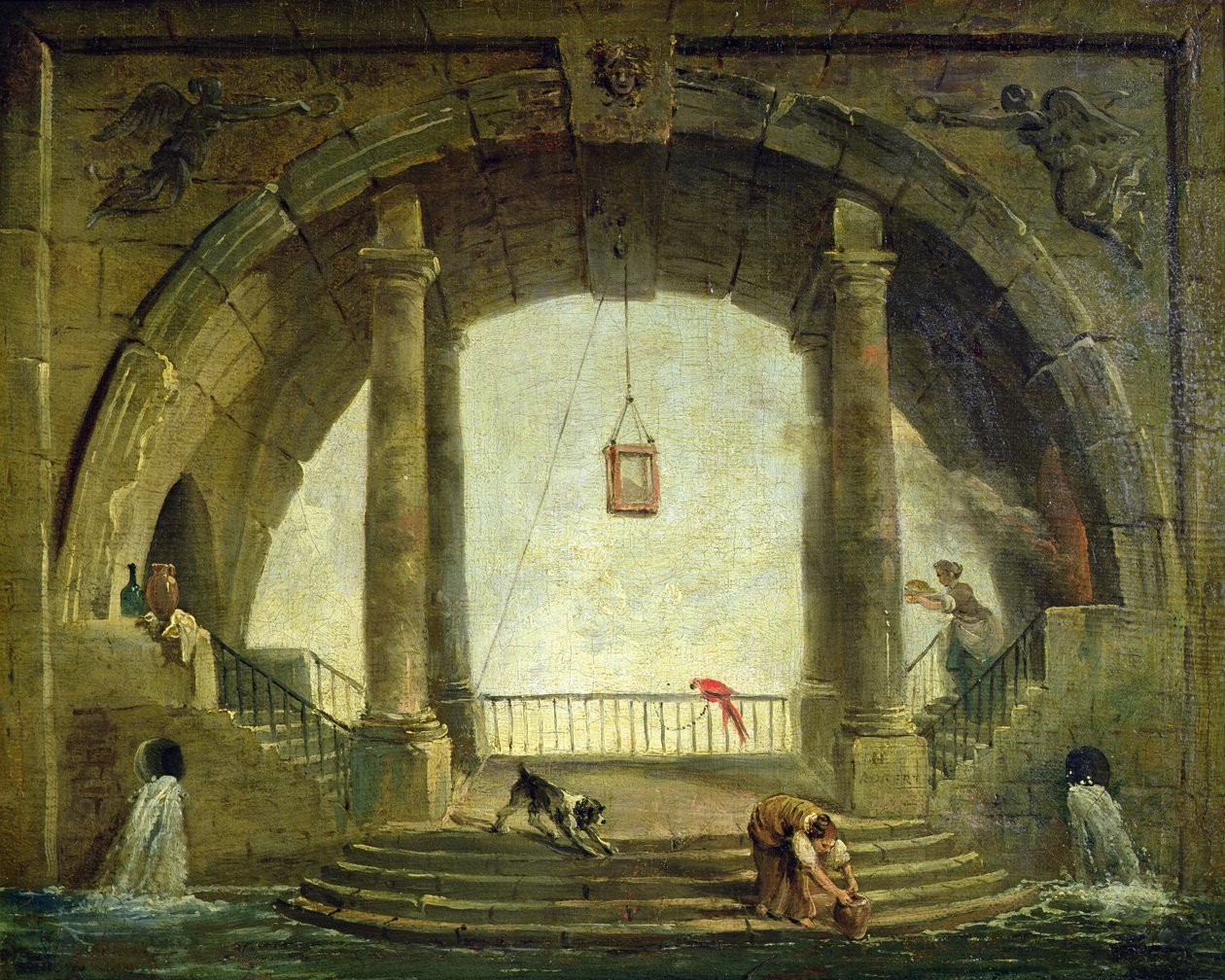 Fontenen av Hubert Robert