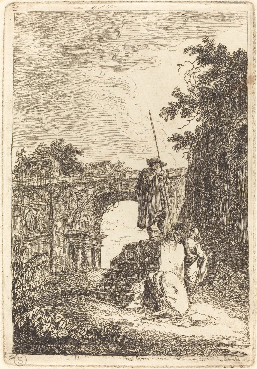 Triumfbuen av Hubert Robert