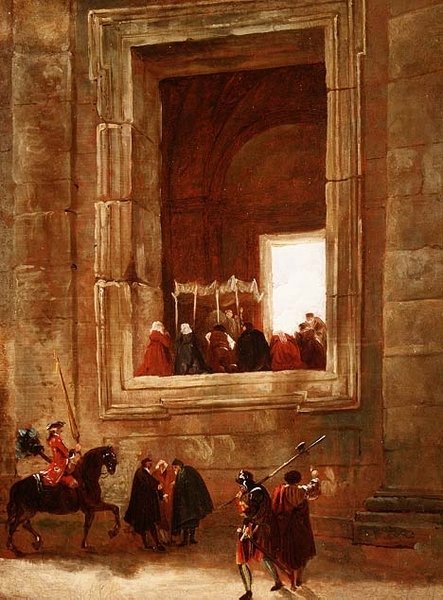 Vatikanet, Roma av Hubert Robert