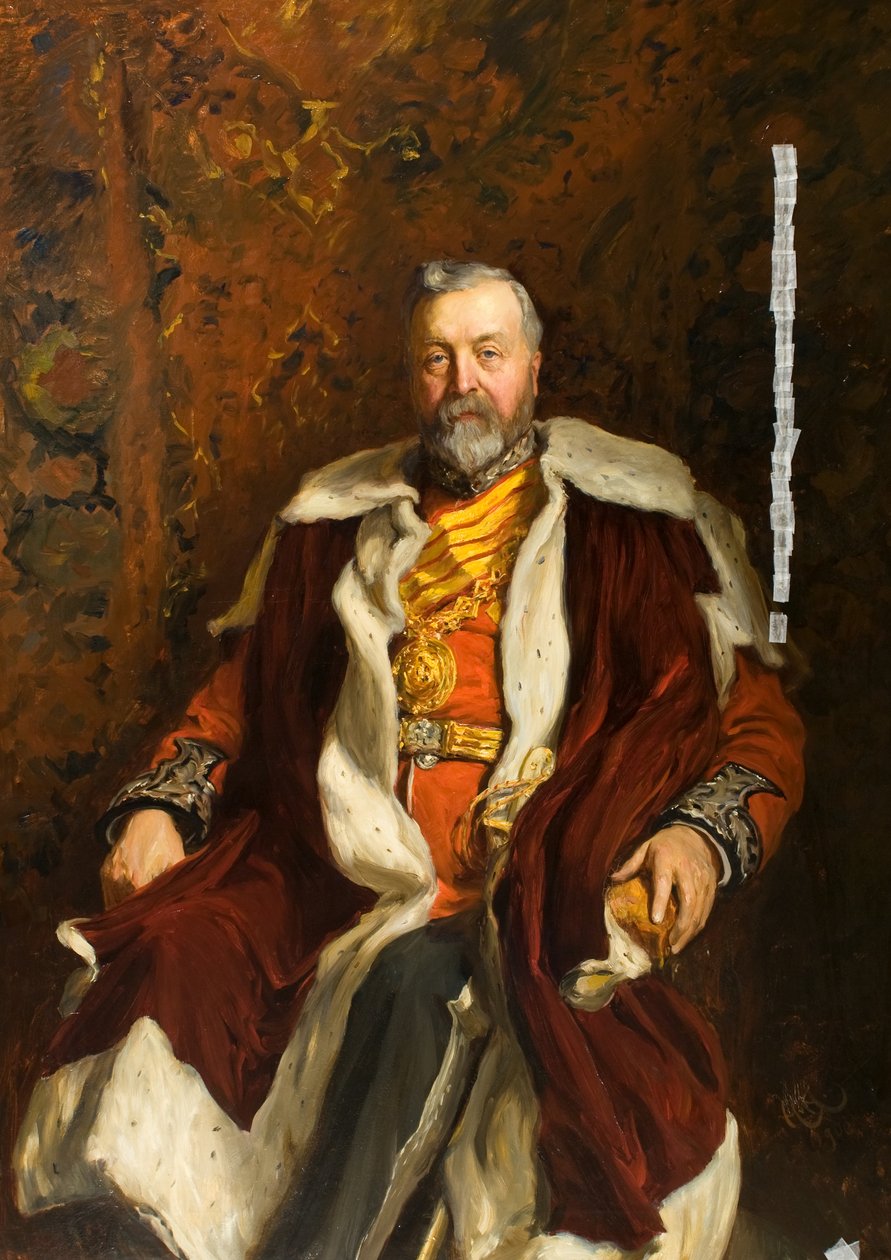 Henry McGrady (1846-1917) av Hubert von Herkomer
