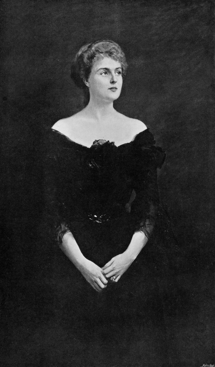 Fru Errol Guy Turner, 1903. av Hubert von Herkomer
