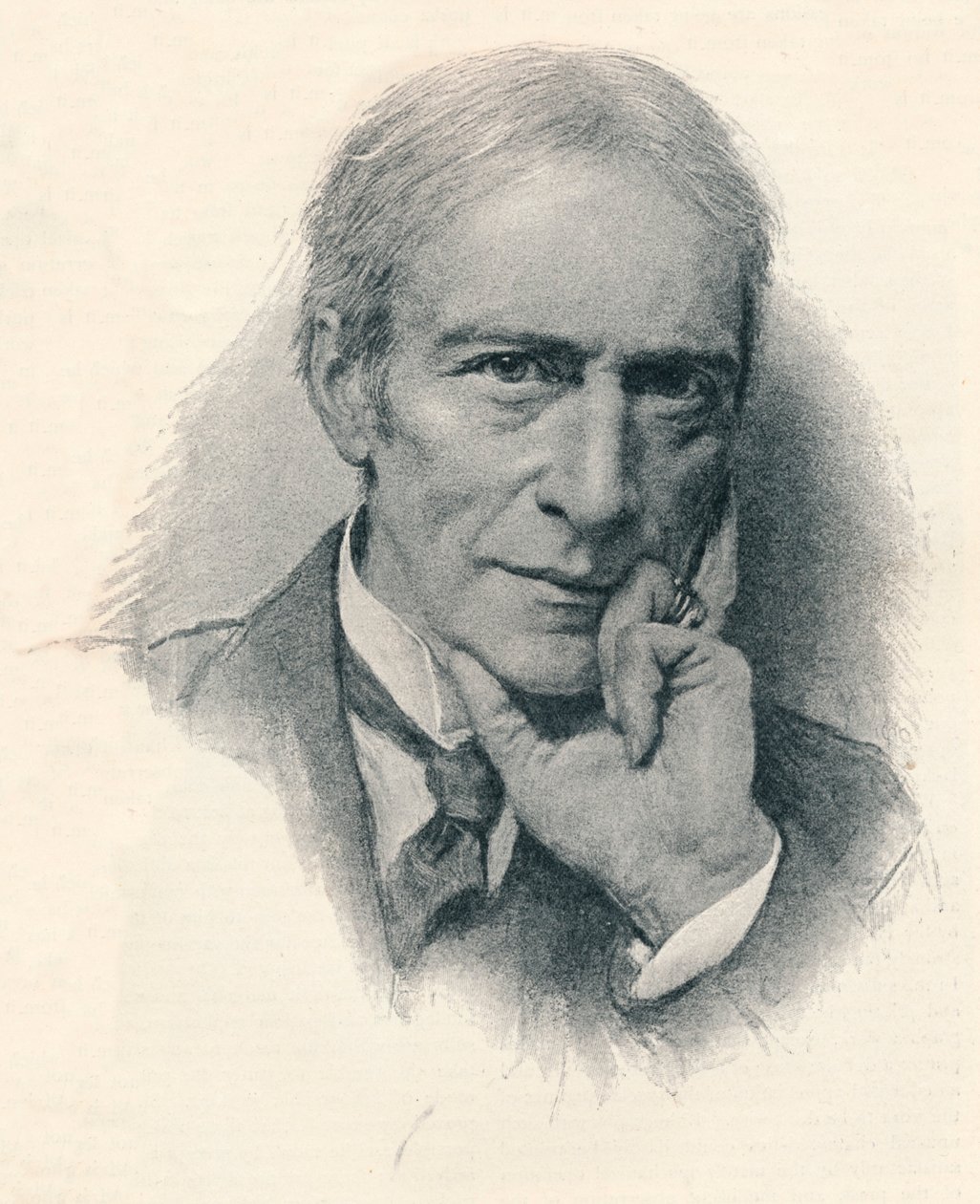 Selvportrett, c1900 av Hubert von Herkomer