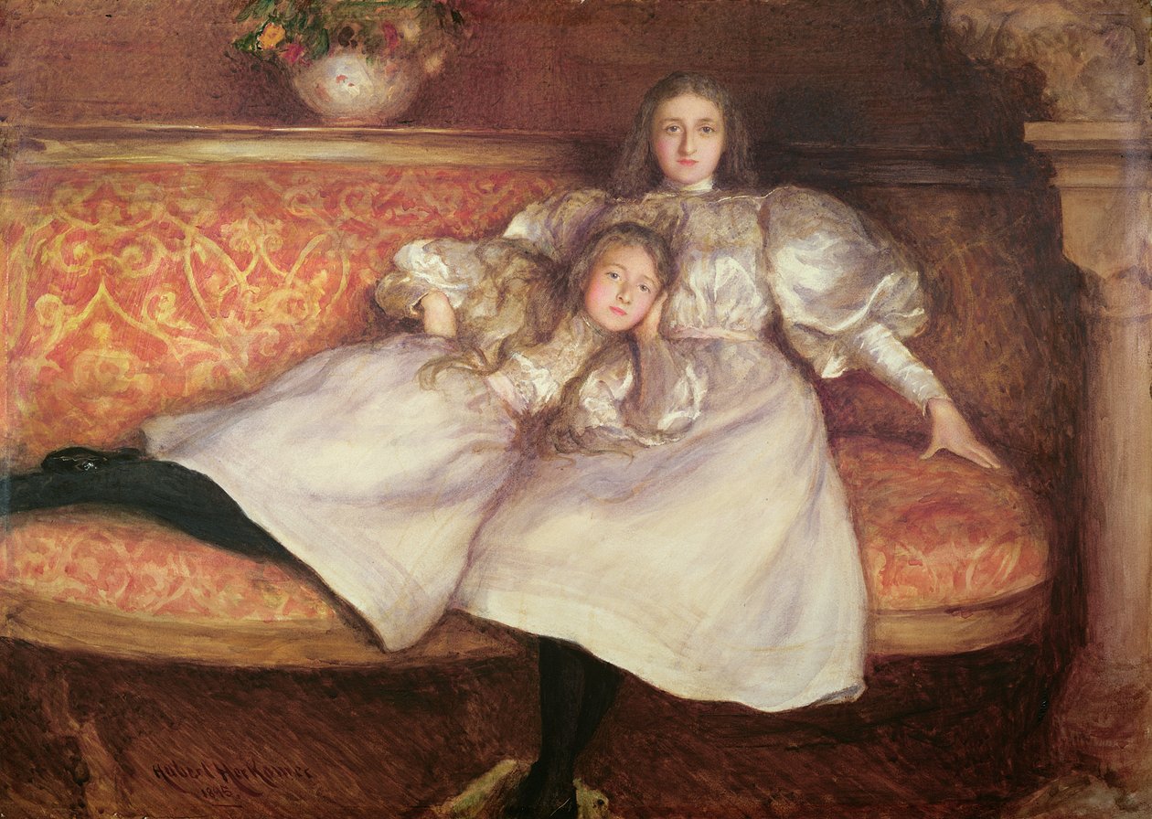 Baron von Erlangers døtre av Hubert von Herkomer