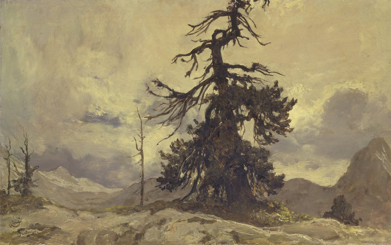Den døende monarken "Fungersee" av Hubert von Herkomer