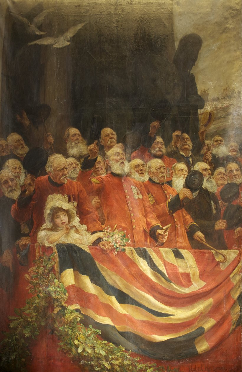 De gamle garde jubler av Hubert von Herkomer