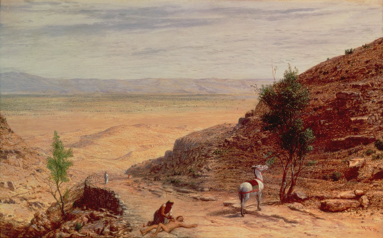 Veien mellom Jerusalem og Jeriko av Hubert von Herkomer