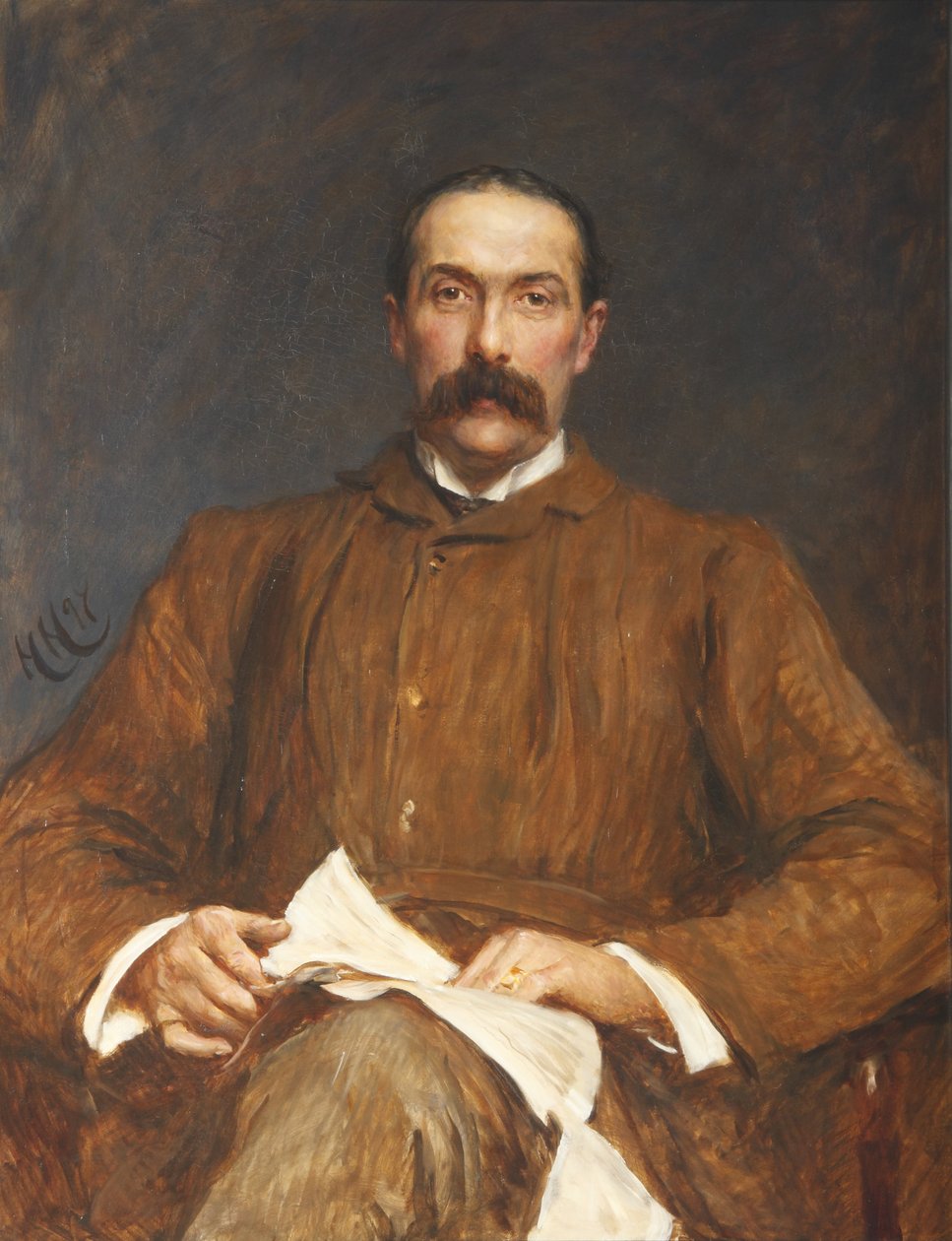 William Leonard Courtney av Hubert von Herkomer