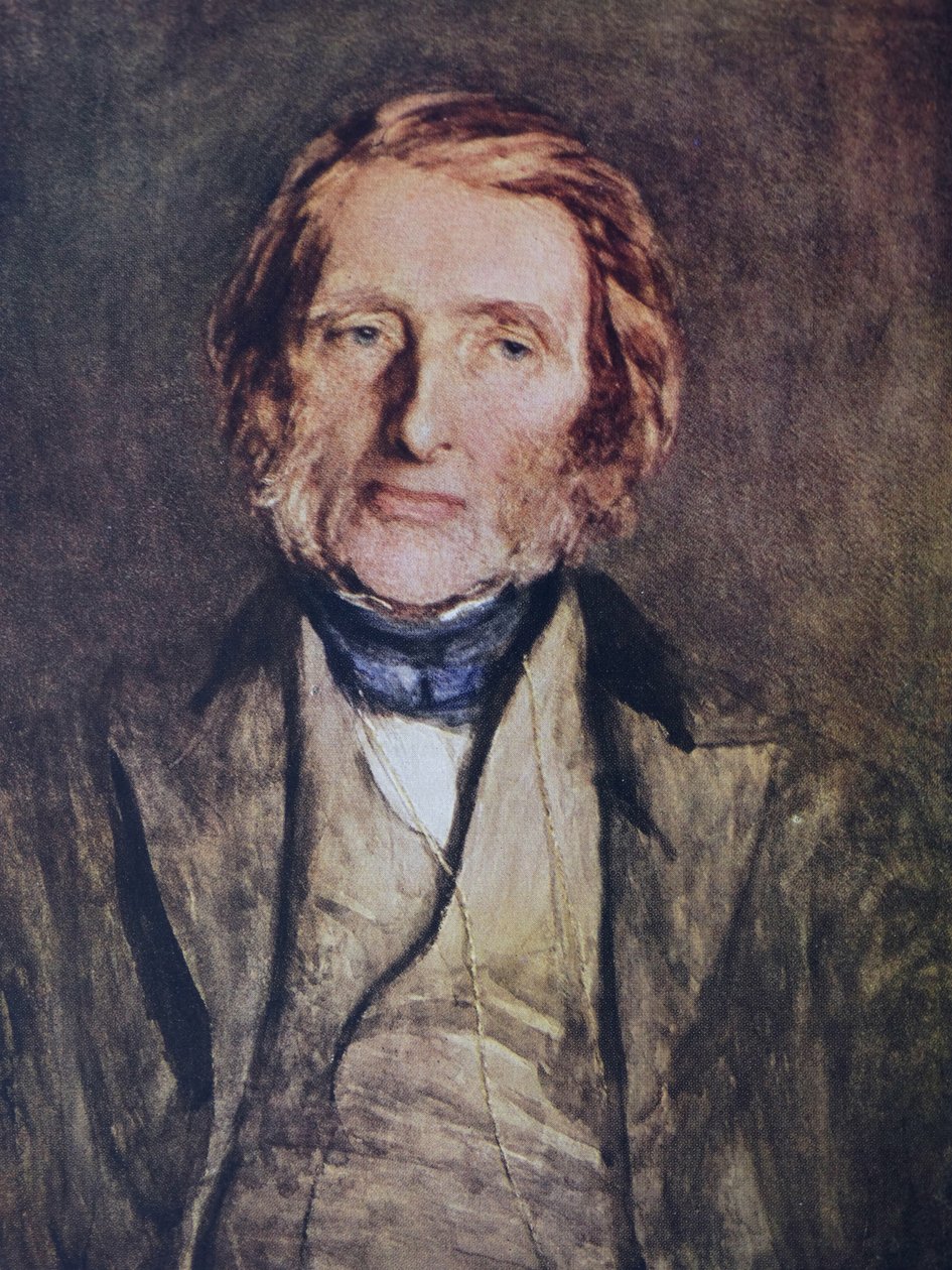 portrett av John Ruskin av Hubert von Herkomer