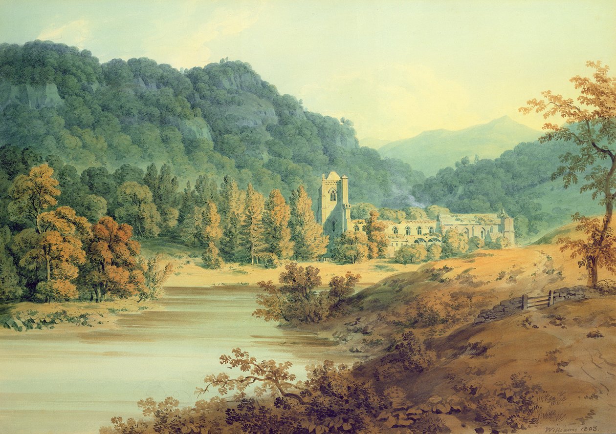 Dunkeld katedral av Hugh William Williams