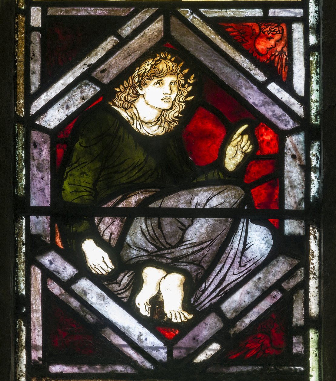 Langport, All Saints, Belham & Co, Hugh Arthur Kennedy, Angel, 1879 av Hugh Arthur Kennedy