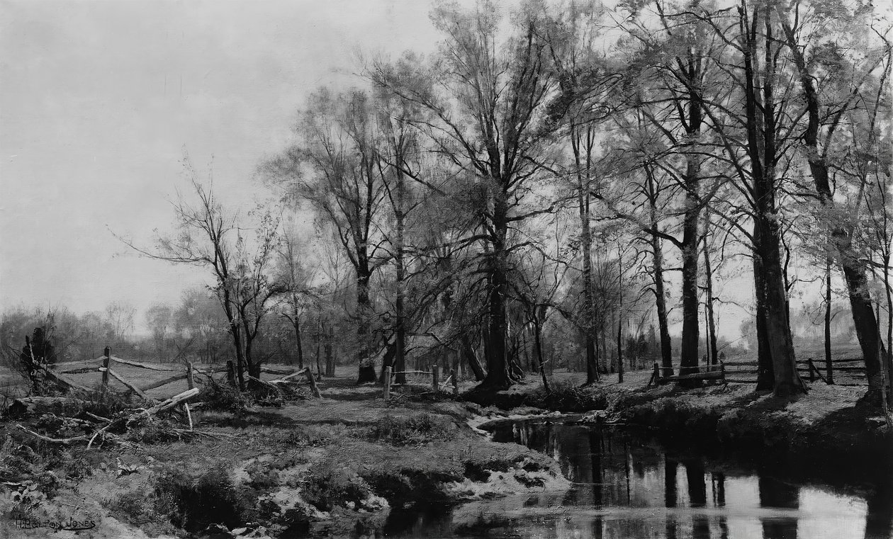 Våren, 1885-86. av Hugh Bolton Jones